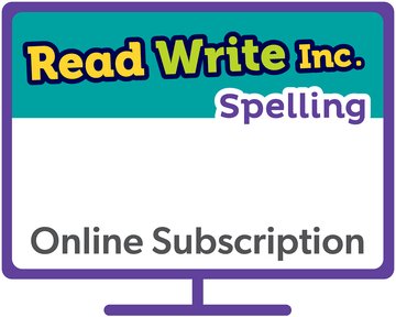 Read Write Inc - Spelling Online subscription on Oxford Owl Age 6-11 (1 year subscription)