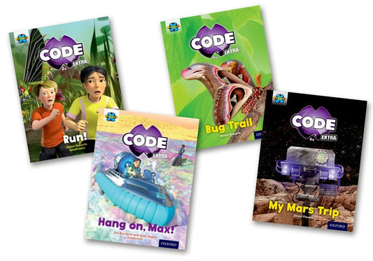 Project X - Code Extra Level 3 Bugtastic + Galactic Orbit Mixed Pack of 4