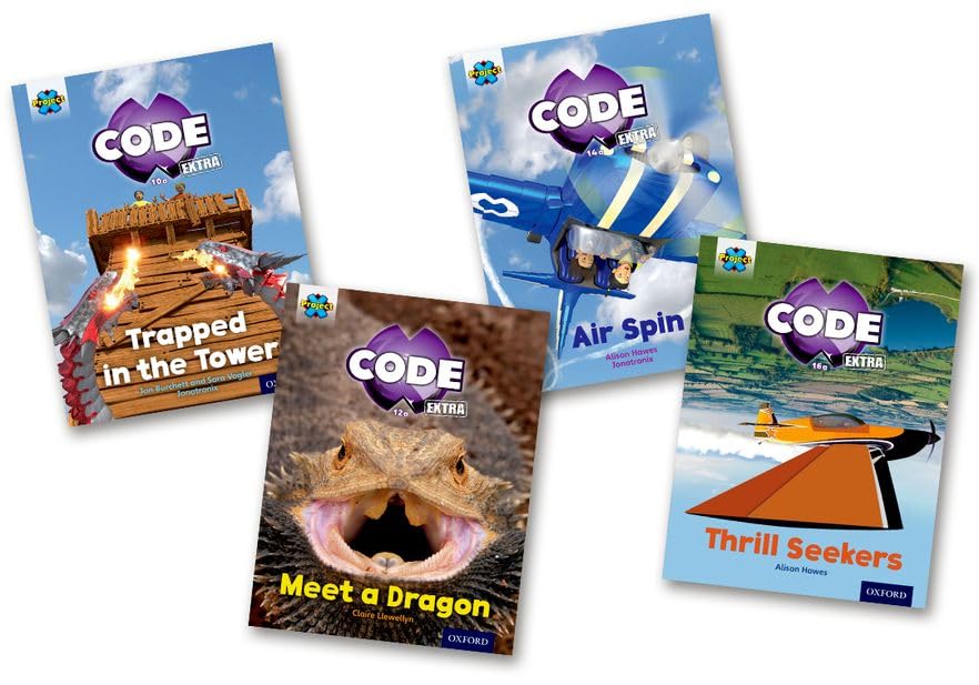 Project X - Code Extra Level 4 Dragon Quest + Wild Rides Mixed Pack of 4