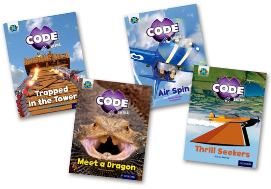 Project X - Code Extra Level 4 Dragon Quest + Wild Rides Mixed Pack of 4