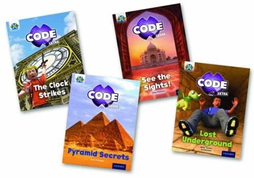 Project X - Code Extra Level 8 Wonders of the World + Pyramid Peril Mixed Pack of 4