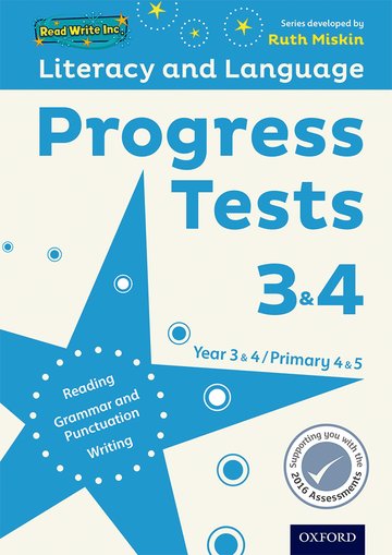 Read Write Inc - Literacy and Language Year 3 - 4 Progress Tests 3&4 Handbooks