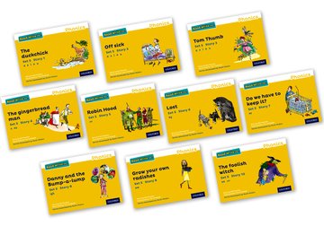 Read Write Inc - Phonics Set 5 Yellow Story Books - Colour Pack of 10