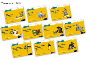 Read Write Inc - Phonics Set 5 Yellow Story Books - Colour Pack of 100