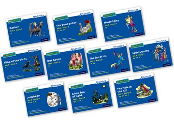 Read Write Inc - Phonics Set 6 Blue Story Books - Colour Pack of 10