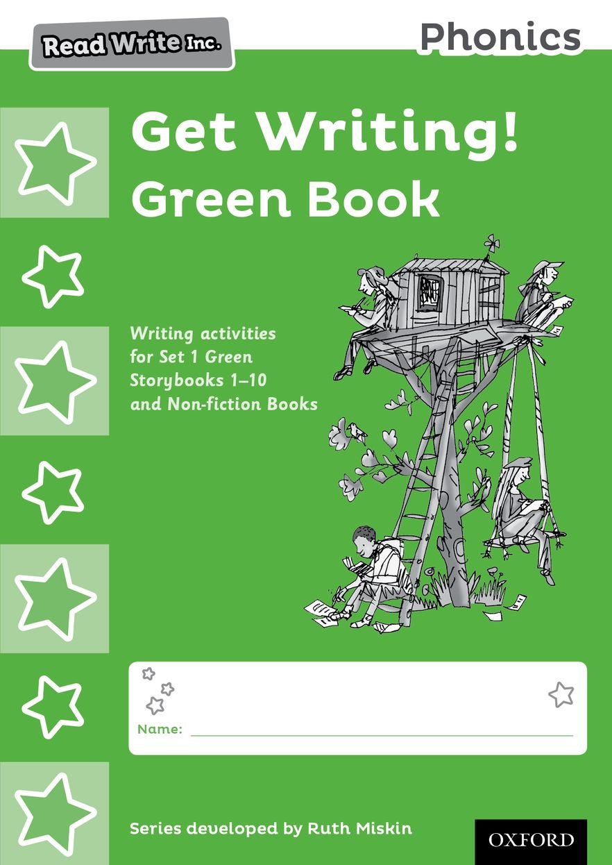 Read Write Inc - Phonics Set 1 Green Get Writing! Books Pack of 10