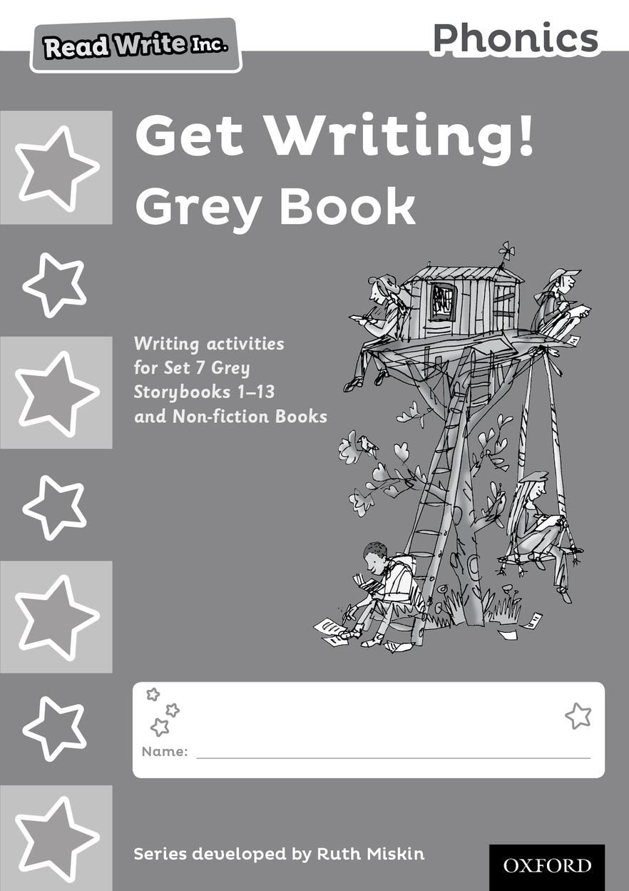 Read Write Inc - Phonics Set 7 Grey Get Writing! Books Pack of 10