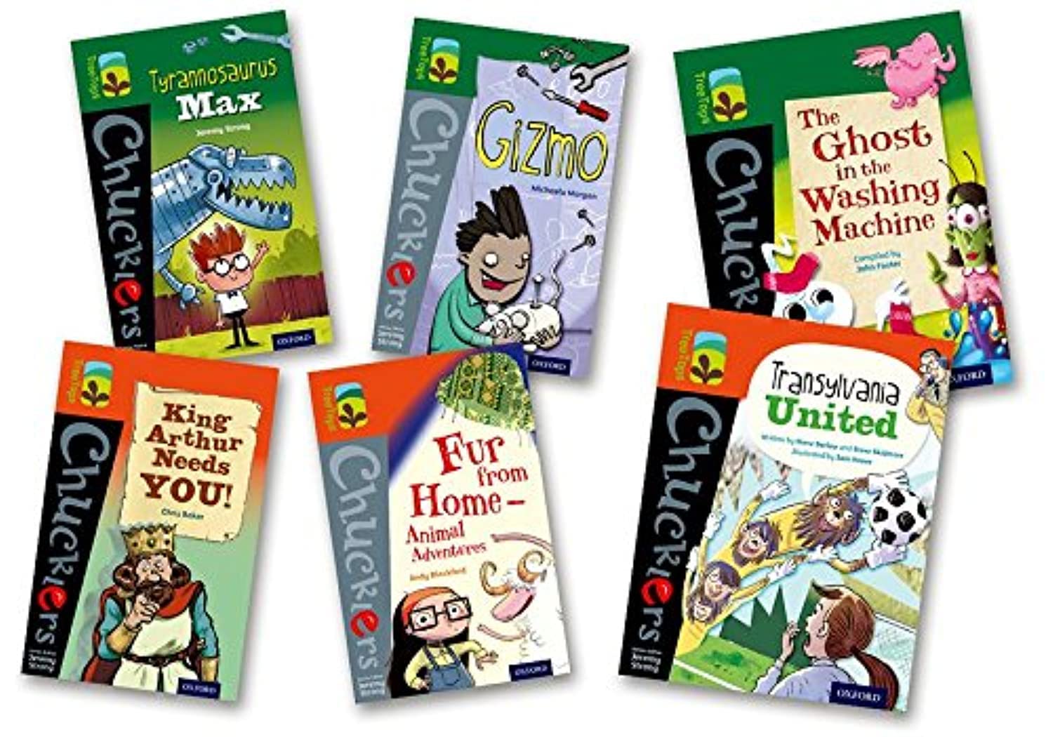 Oxford Reading Tree - TreeTops Chucklers Level 12-13 Mixed Pack of 6