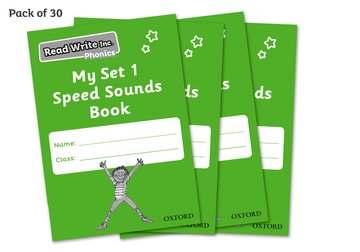 Read Write Inc - Phonics My Set 1 Speed Sounds Book Pack of 30