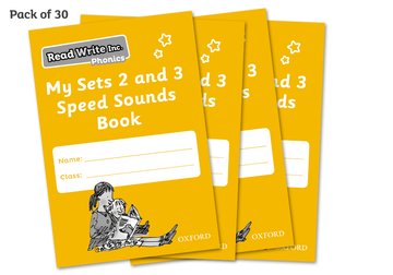 Read Write Inc - Phonics My Sets 2 and 3 Speed Sounds Book Pack of 30