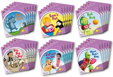 Oxford Reading Tree - Songbirds Phonics Level 1+ Books Class Pack of 36
