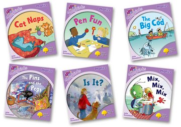 Oxford Reading Tree - Songbirds Phonics Level 1+ More Books Mixed Pack of 6