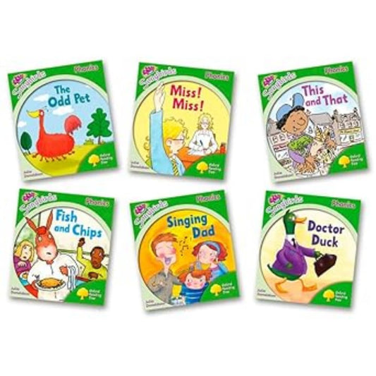 Oxford Reading Tree - Songbirds Phonics Level 2 Books Mixed Pack of 6
