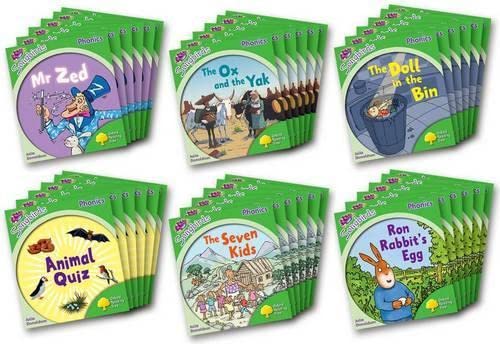 Oxford Reading Tree - Songbirds Phonics Level 2 More Books Class Pack of 36