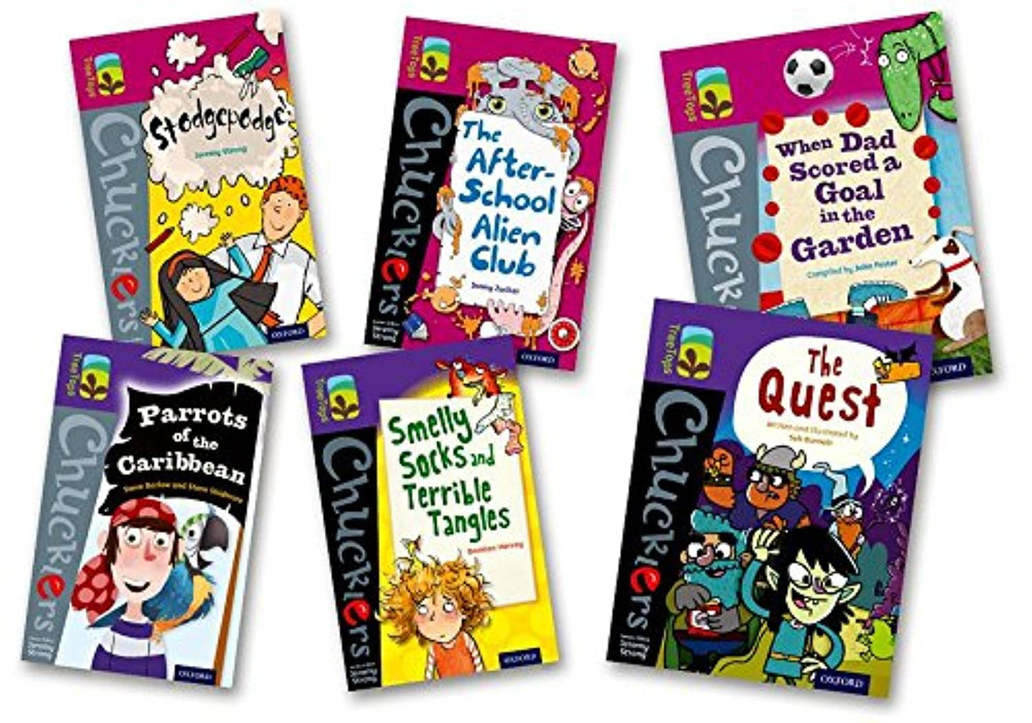 Oxford Reading Tree - TreeTops Chucklers Level 10-11 Mixed Pack of 6