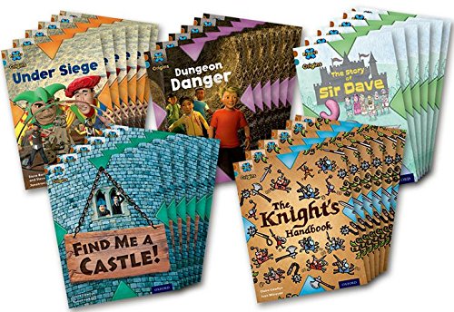 Project X - Origins: Level 9 Knights and Castles Mixed Pack of 30 + Guided Reading Notes