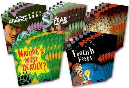 Project X - Origins: Level 19 Fears and Frights Mixed Pack of 30 + Guided Reading Notes