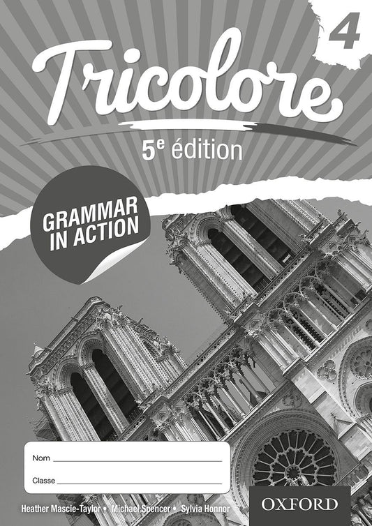 Tricolore 5e 4 Grammar in Action Workbook (8 pack)