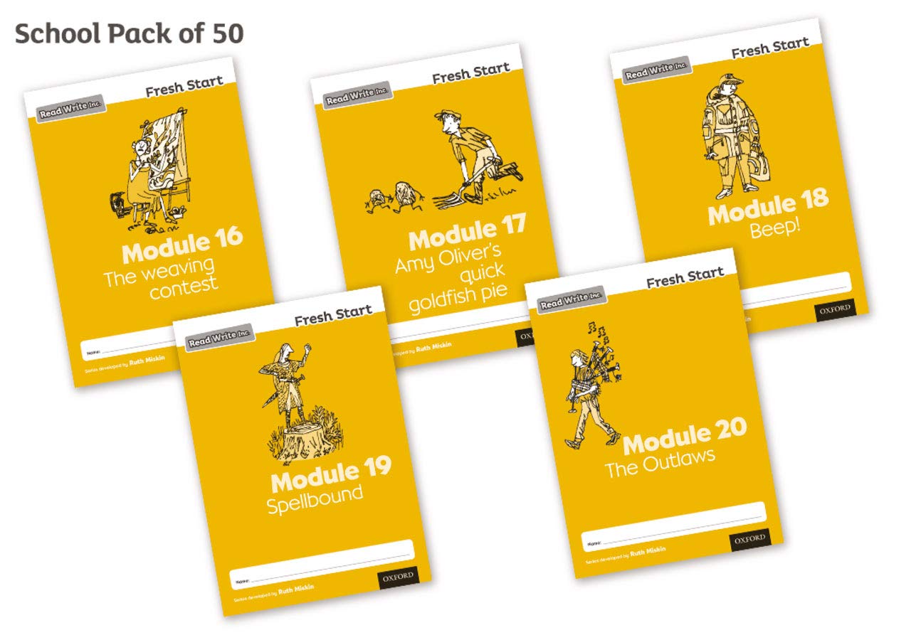 Read Write Inc - Fresh Start Modules 16-20 Mixed Pack of 50