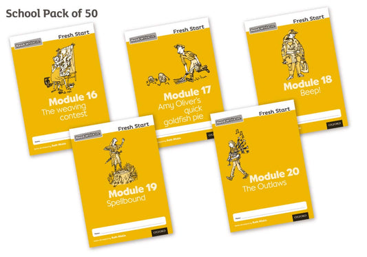 Read Write Inc - Fresh Start Modules 16-20 Mixed Pack of 50