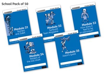 Read Write Inc - Fresh Start Modules 21-25 Mixed Pack of 50