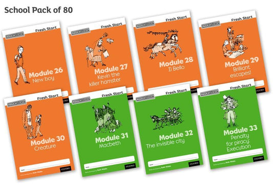 Read Write Inc - Fresh Start Modules 26-33 Mixed Pack of 80