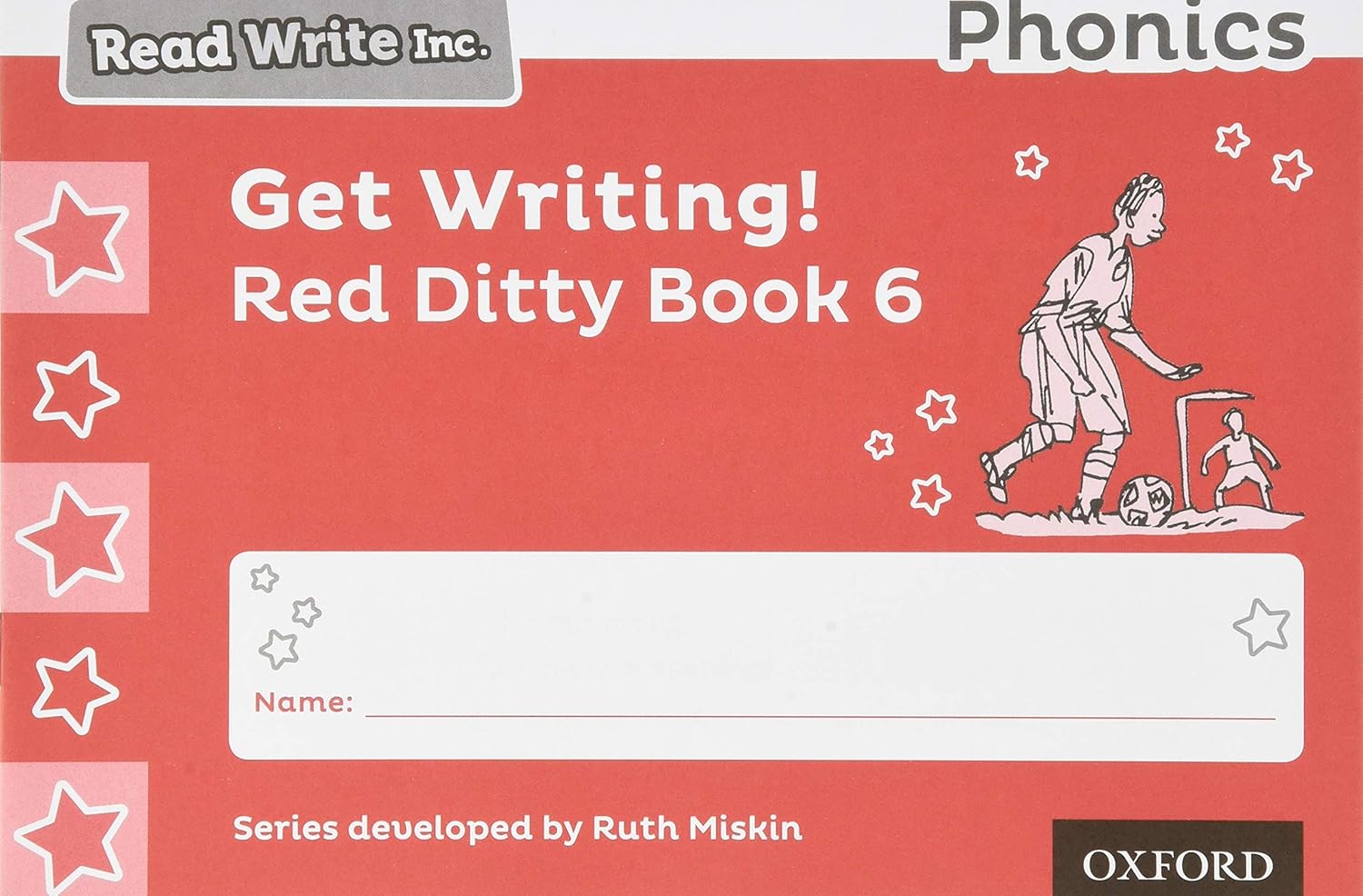 Read Write Inc - Phonics Get Writing! Red Ditty Book 6 Pack of 10