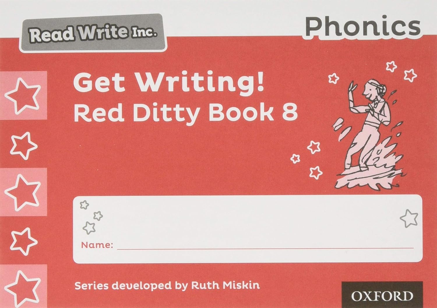 Read Write Inc - Phonics Get Writing! Red Ditty Book 8 Pack of 10