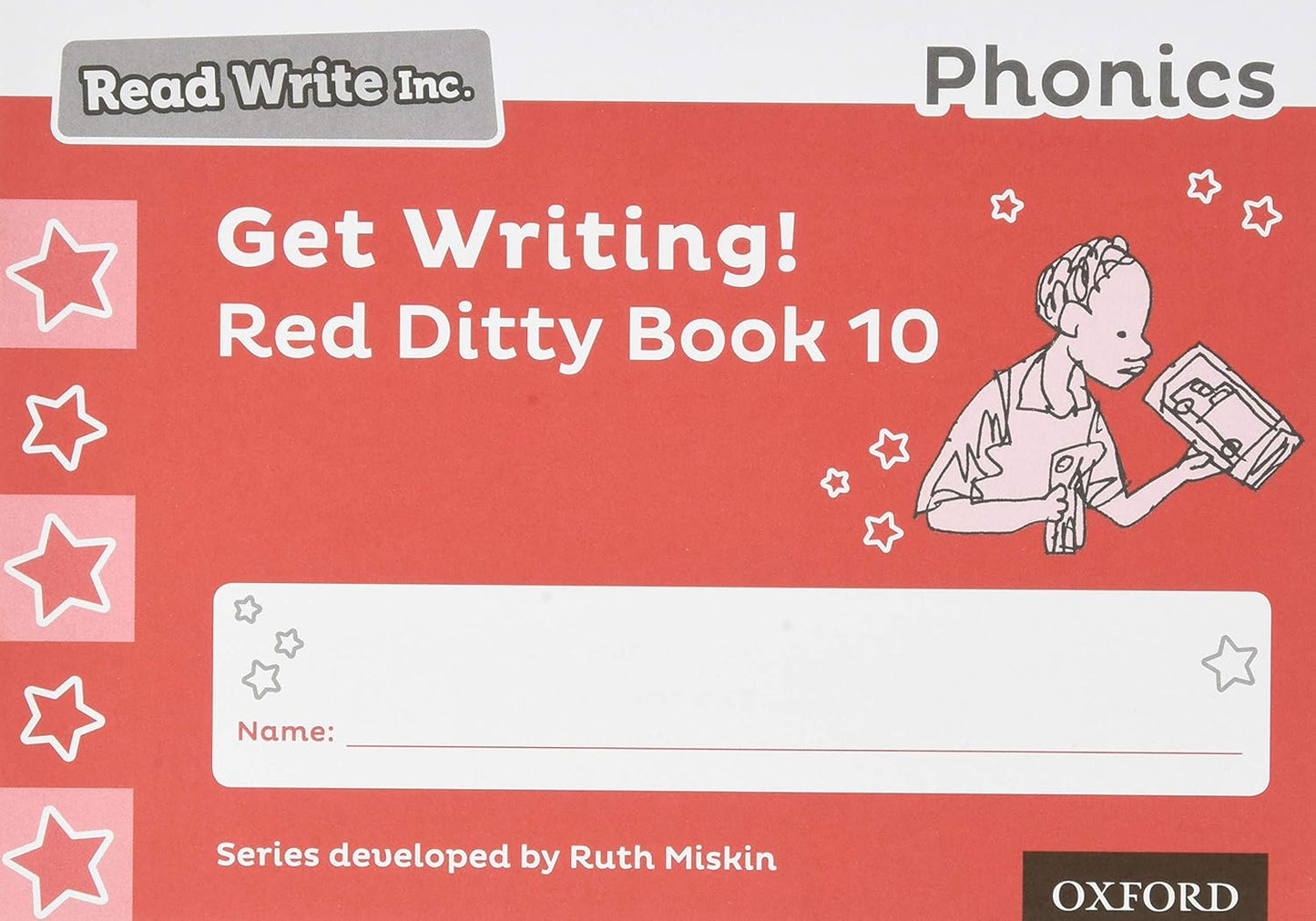 Read Write Inc - Phonics Get Writing! Red Ditty Book 10 Pack of 10