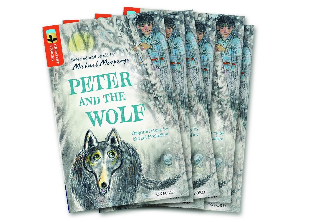 ORT - TreeTops Greatest Stories Level 13 Peter and the Wolf Pack of 6