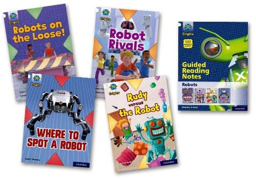 Project X - Origins: Level 10 Robots Mixed Pack of 4 + Guided Reading Notes