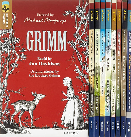 Oxford Reading Tree: TreeTops Greatest Stories Level 18-20 Mixed Pack of 9