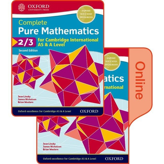 Complete Pure Mathematics 1 for Cambridge International AS & A Level: Print & Online Student Book Pack (Second Edition)