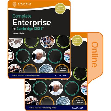 Complete Enterprise for Cambridge IGCSE Print & Online Student Book Pack (Second Edition)