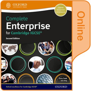 Complete Enterprise for Cambridge IGCSE Online Student Book (Second Edition)