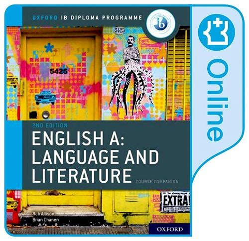 DP English A: Language and Literature (2nd edition) Enhanced Online Course Book