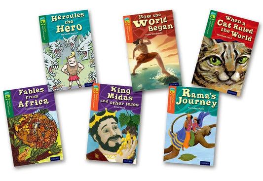 Oxford Reading Tree - TreeTops Myths and Legends Level 12-13 Mixed Pack of 6