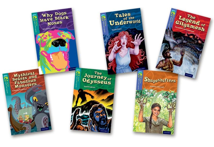 Oxford Reading Tree - TreeTops Myths and Legends Level 16-17 Mixed Pack of 6