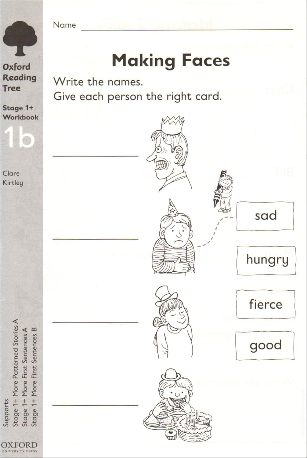 Oxford Reading Tree - Level 1+ Workbook 1B Pack of 6