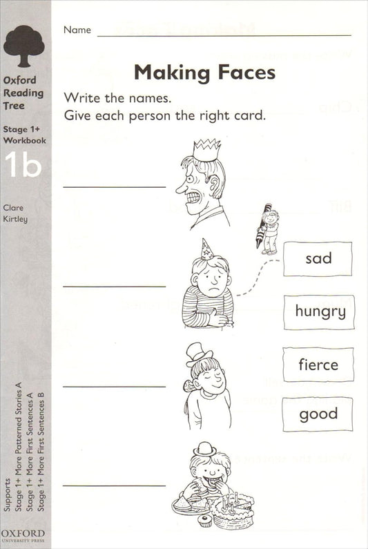 Oxford Reading Tree - Level 1+ Workbook 1B Pack of 6