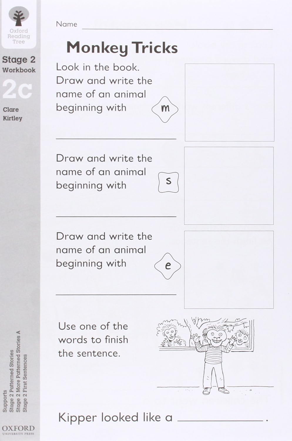 Oxford Reading Tree - Level 2 Workbook 2C Pack of 6
