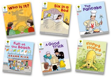 Oxford Reading Tree - Biff, Chip and Kipper Stories Level 1 First Words Mixed Pack of 6