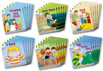 Oxford Reading Tree - Biff, Chip and Kipper Stories Level 1 More First Words Mixed Pack of 36