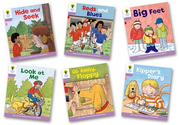 Oxford Reading Tree - Biff, Chip and Kipper Stories Level 1+ First Sentences Mixed Pack of 6