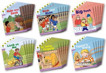 Oxford Reading Tree - Biff, Chip and Kipper Stories Level 1+ First Sentences Mixed Pack of 36