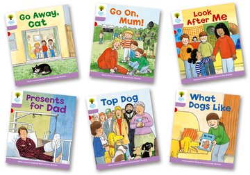 Oxford Reading Tree - Biff, Chip and Kipper Stories Level 1+ More First Sentences A Mixed Pack of 6