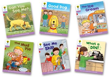 Oxford Reading Tree - Biff, Chip and Kipper Stories Level 1+ More First Sentences C Mixed Pack of 6