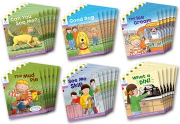 Oxford Reading Tree - Biff, Chip and Kipper Stories Level 1+ More First Sentences C Mixed Pack of 36