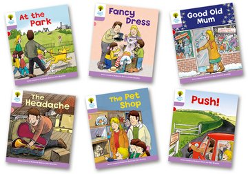 Oxford Reading Tree - Biff, Chip and Kipper Stories Level 1+ Patterned Stories Mixed Pack of 6