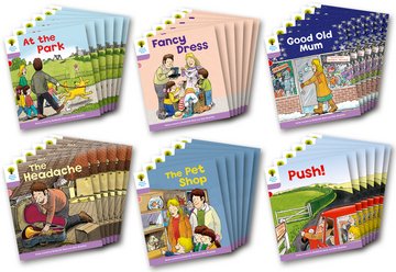 Oxford Reading Tree - Biff, Chip and Kipper Stories Level 1+ Patterned Stories Mixed Pack of 36